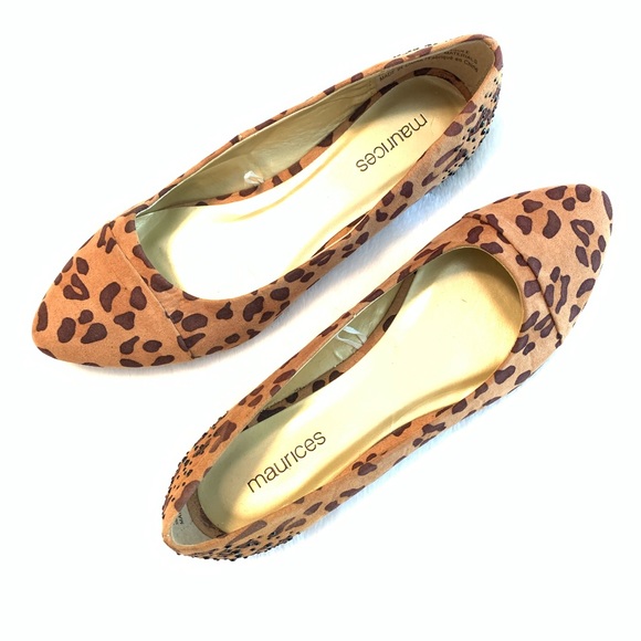 Maurices Shoes - MAURICES Emma Leopard Print Flats 6